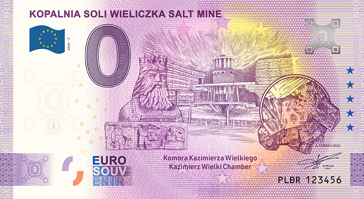 BR5_0-euro-souvenir-pl-Kopalnia-Soli-Wieliczka-a-2